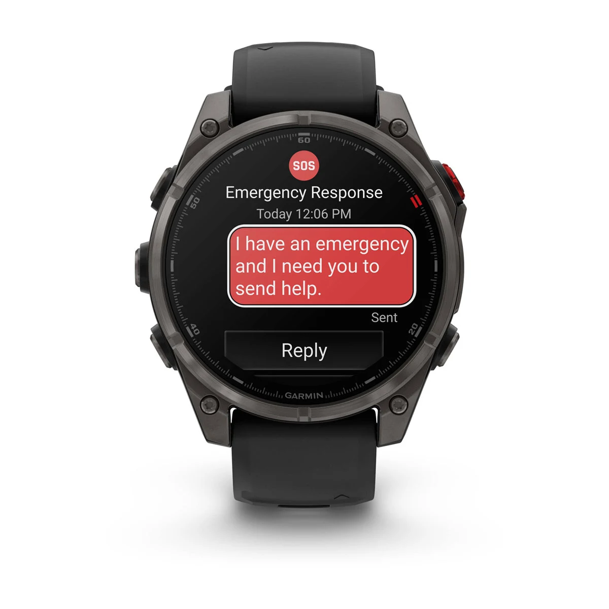 Смарт-годинник Garmin Fenix 8 Pro 47mm AMOLED Sapphire - Carbon Gray DLC Titanium with Black/Pebble Gray Silicone Band (010-03198-00/01)