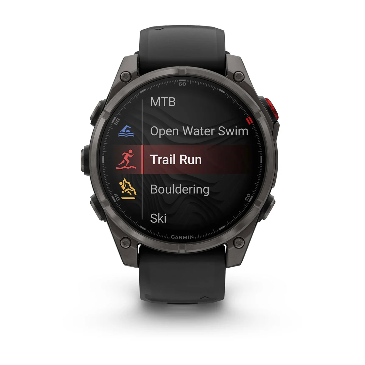 Смарт-годинник Garmin Fenix 8 Pro 47mm AMOLED Sapphire - Carbon Gray DLC Titanium with Black/Pebble Gray Silicone Band (010-03198-00/01)