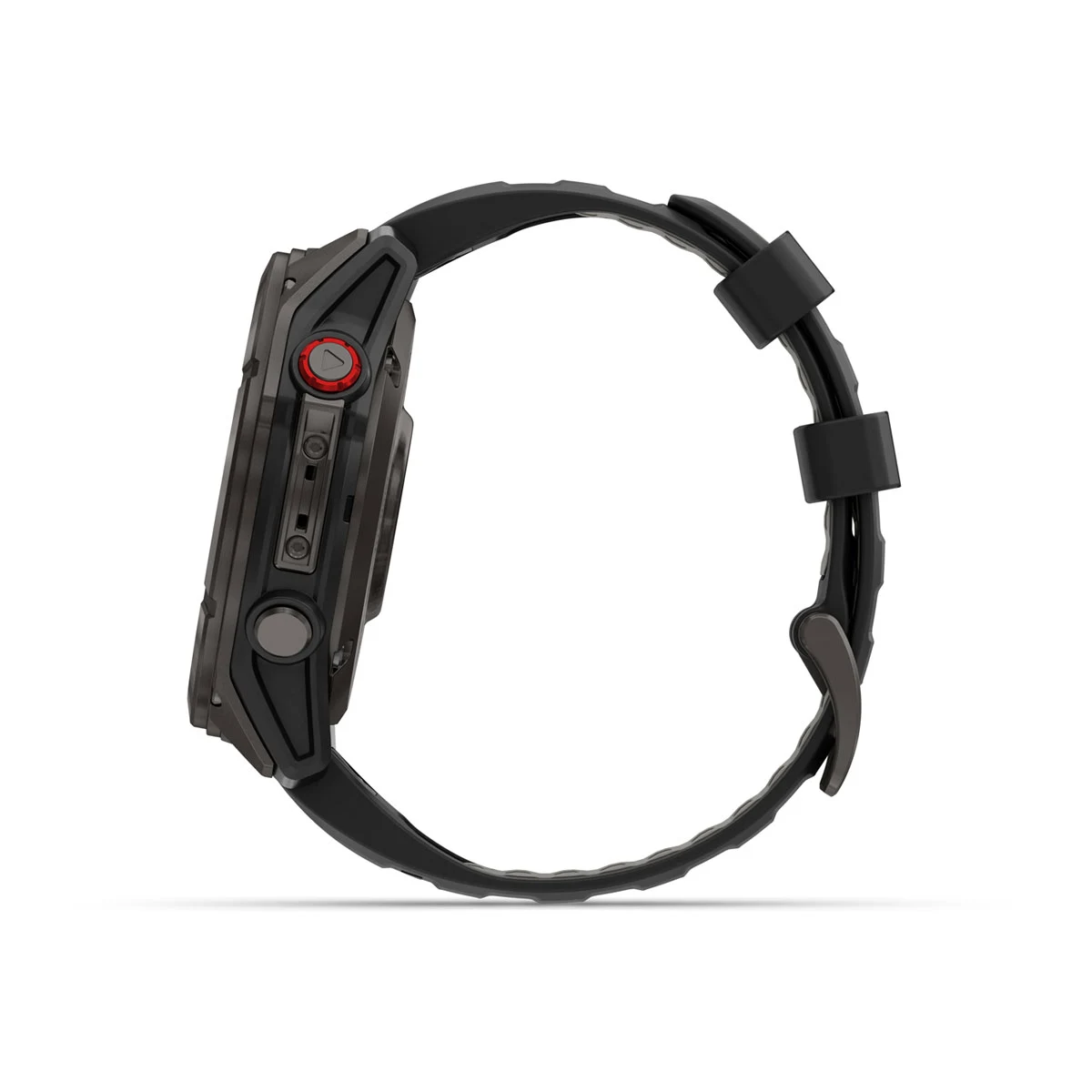 Смарт-годинник Garmin Fenix 8 Pro 51 mm AMOLED Sapphire - Carbon Gray DLC Titanium with Black/Pebble Gray Silicone Band (010-03199-00/01)