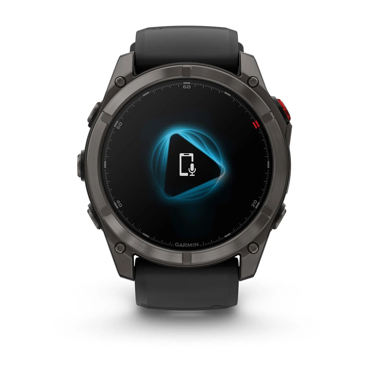 Смарт-годинник Garmin Fenix 8 Pro 51 mm AMOLED Sapphire - Carbon Gray DLC Titanium with Black/Pebble Gray Silicone Band (010-03199-00/01)