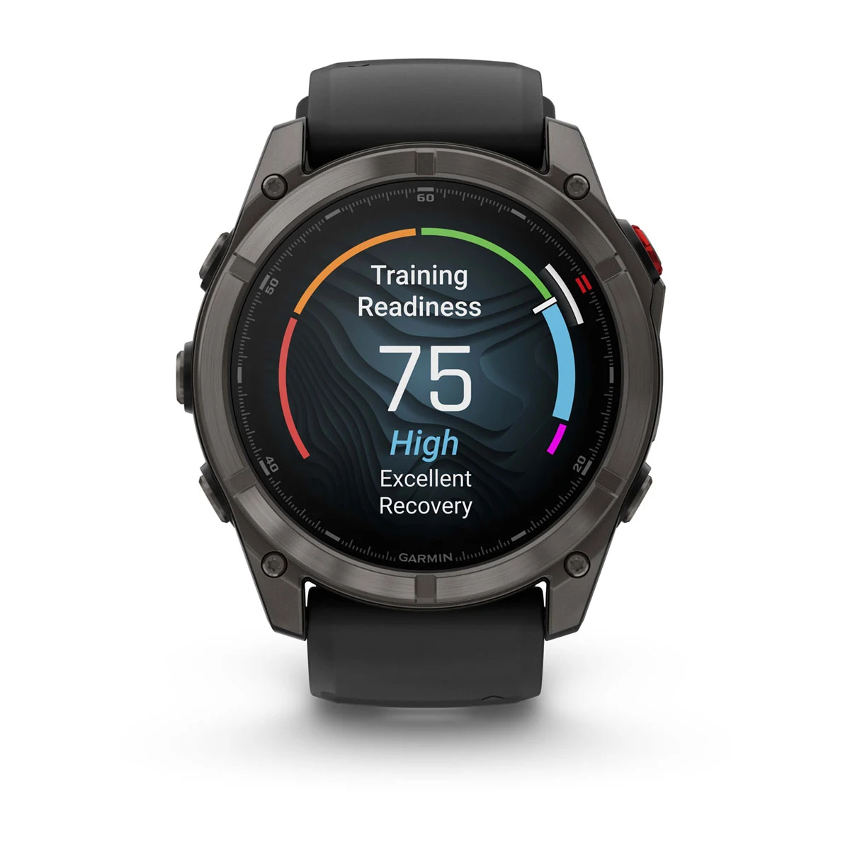 Смарт-годинник Garmin Fenix 8 Pro 51 mm AMOLED Sapphire - Carbon Gray DLC Titanium with Black/Pebble Gray Silicone Band (010-03199-00/01)