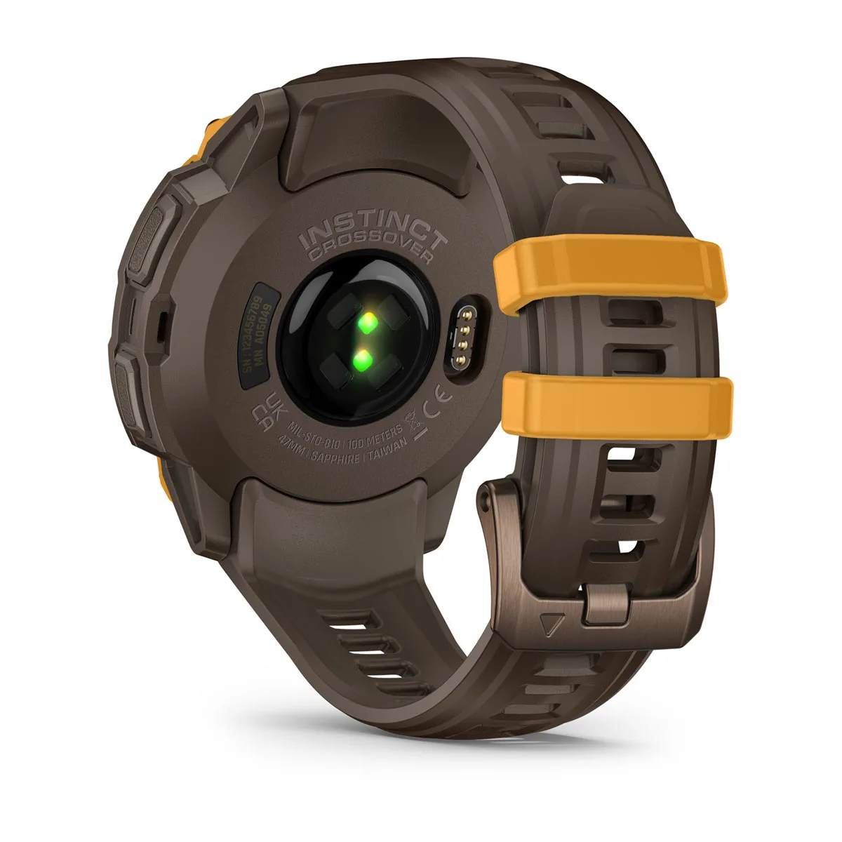 Смарт-часы Garmin Instinct Crossover AMOLED Bronze/Sunburst (010-03398-01)