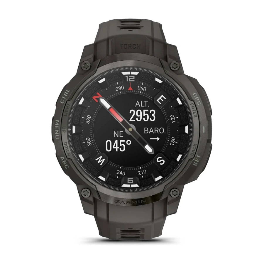 Смарт-годинник Garmin Instinct Crossover AMOLED Charcoal (010-03398-00)