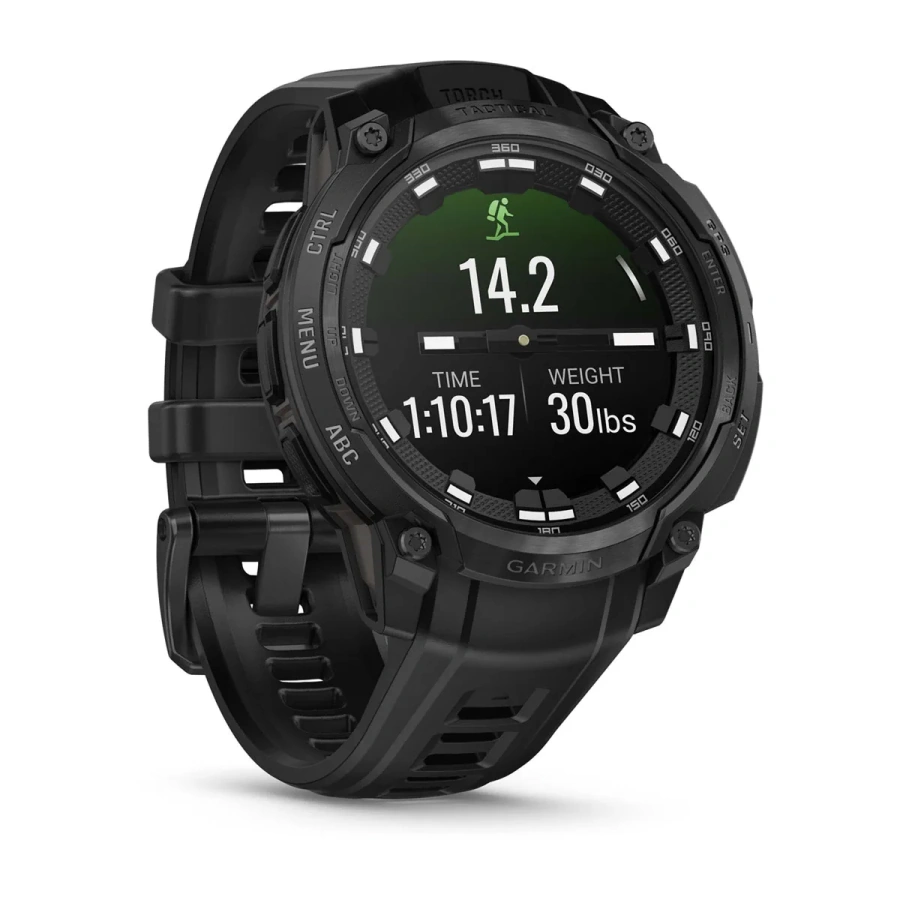 Смарт-годинник Garmin Instinct Crossover AMOLED Tactical Edition - Black (010-03398-02)