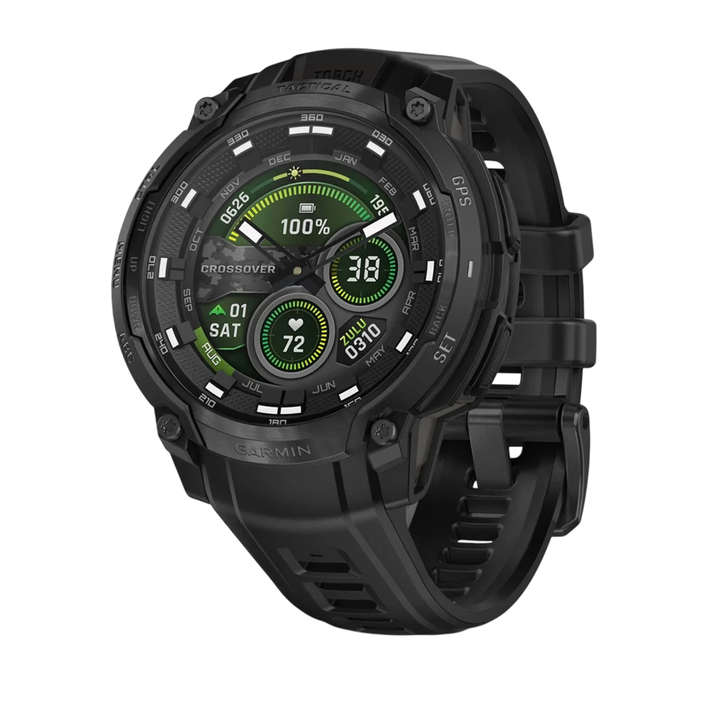 Смарт-часы Garmin Instinct Crossover AMOLED Tactical Edition - Black (010-03398-02) Смарт-часы Garmin Instinct Crossover AMOLED Tactical Edition - Black (010-03398-02)