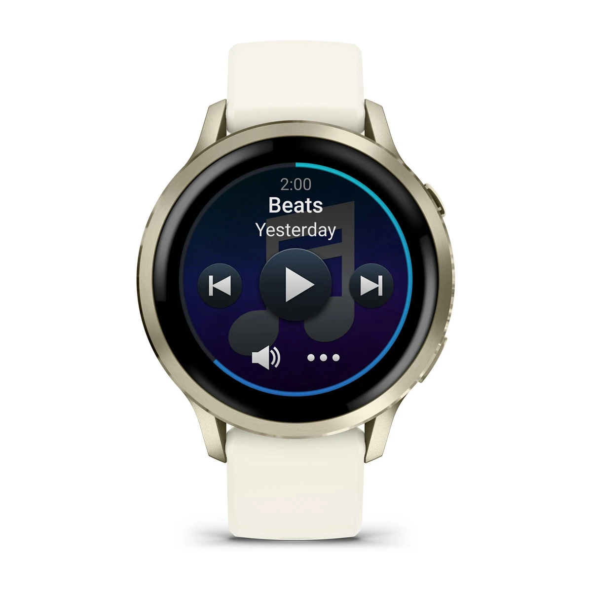 Смарт-часы Garmin Venu 4 41 mm Lunar Gold with Bone Silicone Band (010-03013-00)