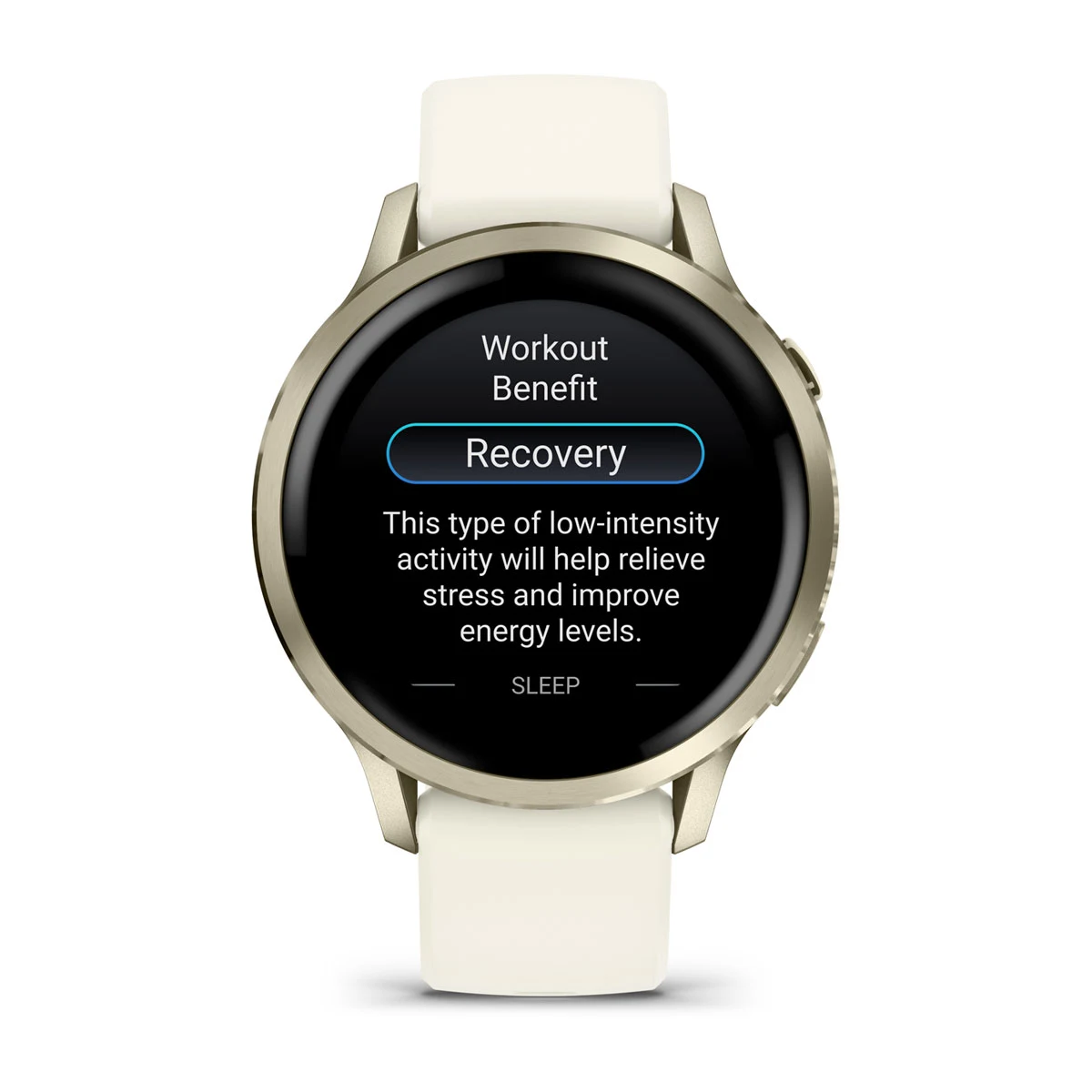 Смарт-часы Garmin Venu 4 41 mm Lunar Gold with Bone Silicone Band (010-03013-00)