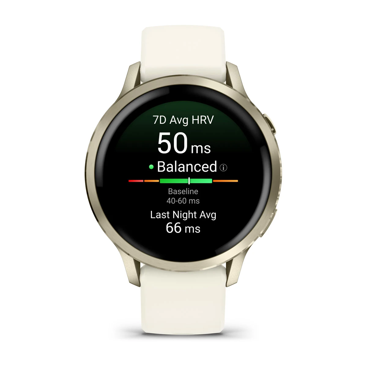 Смарт-часы Garmin Venu 4 41 mm Lunar Gold with Bone Silicone Band (010-03013-00)
