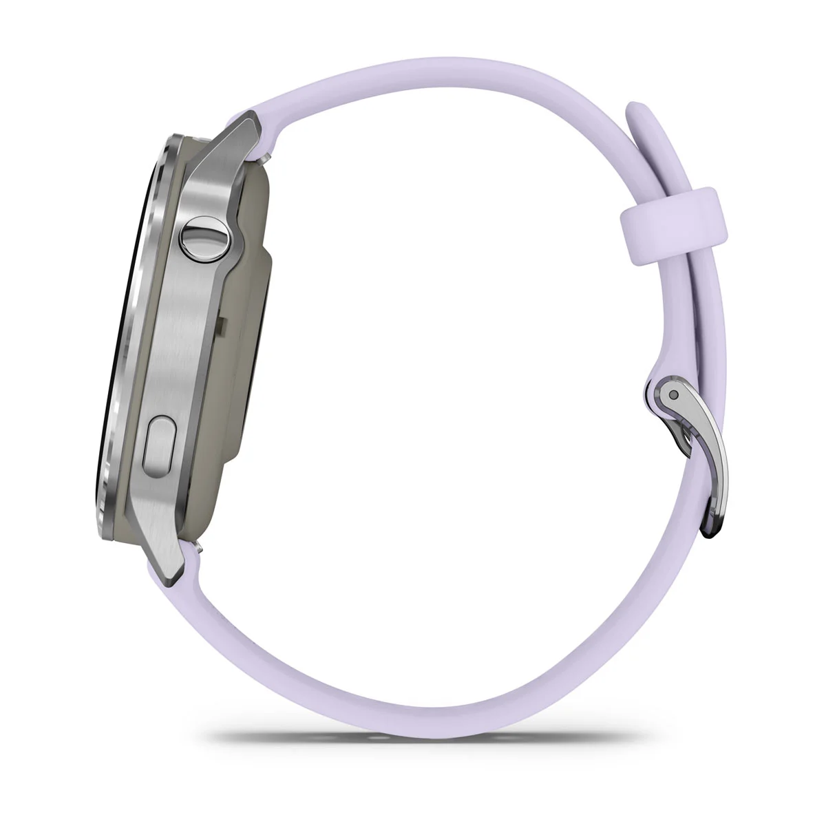 Смарт-годинник Garmin Venu 4 41 mm Silver with Periwinkle Silicone Band (010-03013-01)