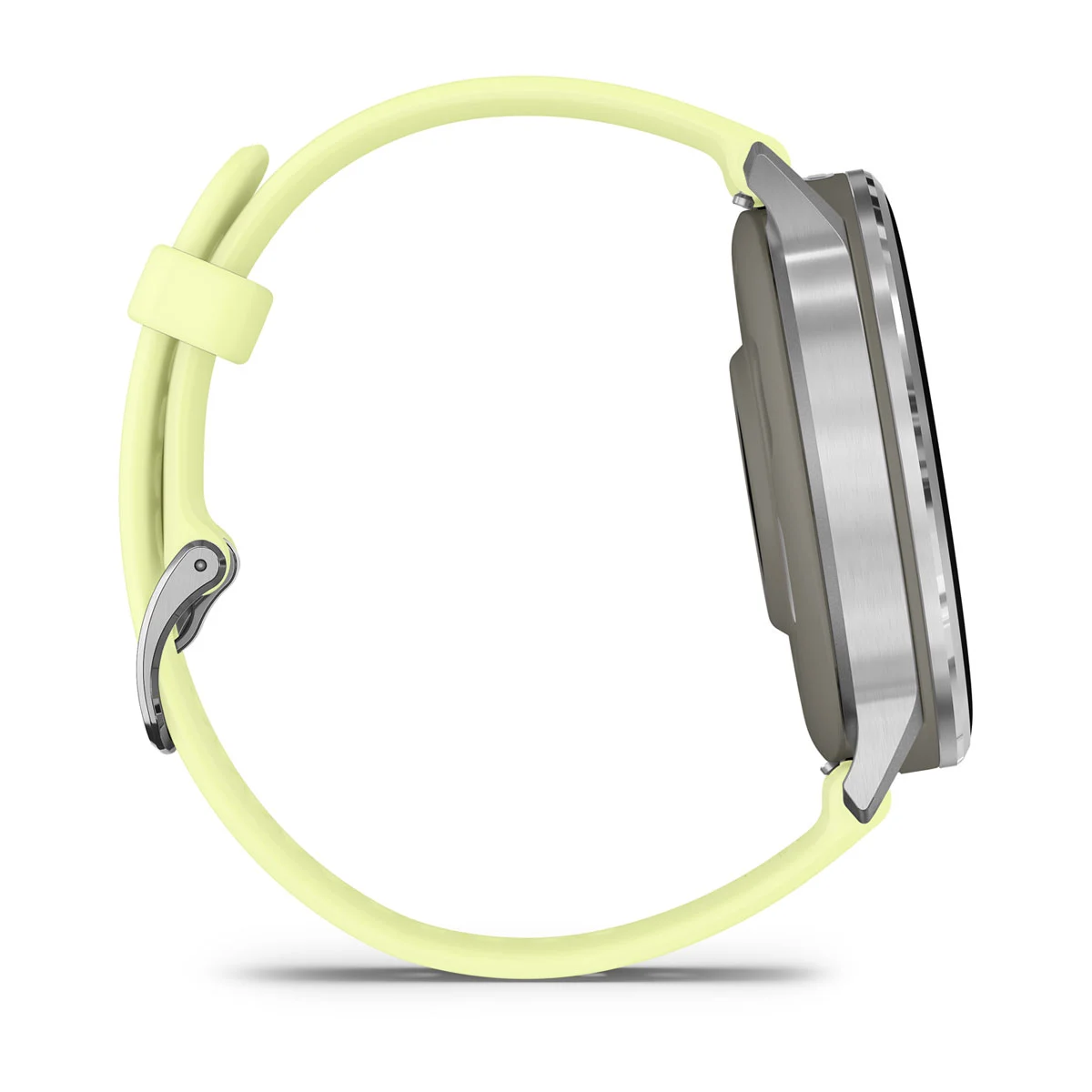 Смарт-годинник Garmin Venu 4 45 mm Silver with Citron Silicone band (010-03014-02)