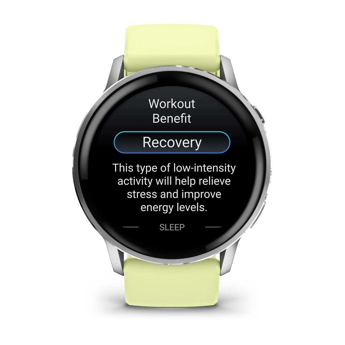 Смарт-годинник Garmin Venu 4 45 mm Silver with Citron Silicone band (010-03014-02)