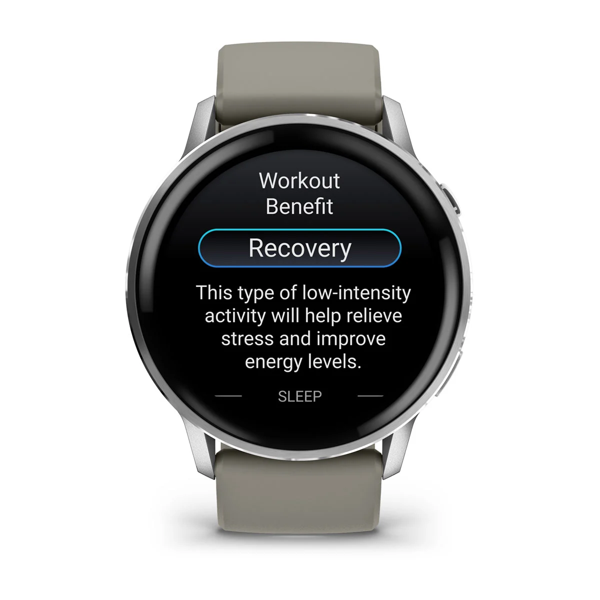 Смарт-часы Garmin Venu 4 45 mm Silver with Silver Gray Silicone Band (010-03014-01)
