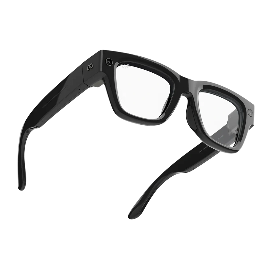 Смарт-окуляри Meta | Ray-Ban Display Glasses with Meta Neural Band [Large, Band Size 2] - Black Frame / Clear to Grey Transitions Lenses (SK-1001156-01)