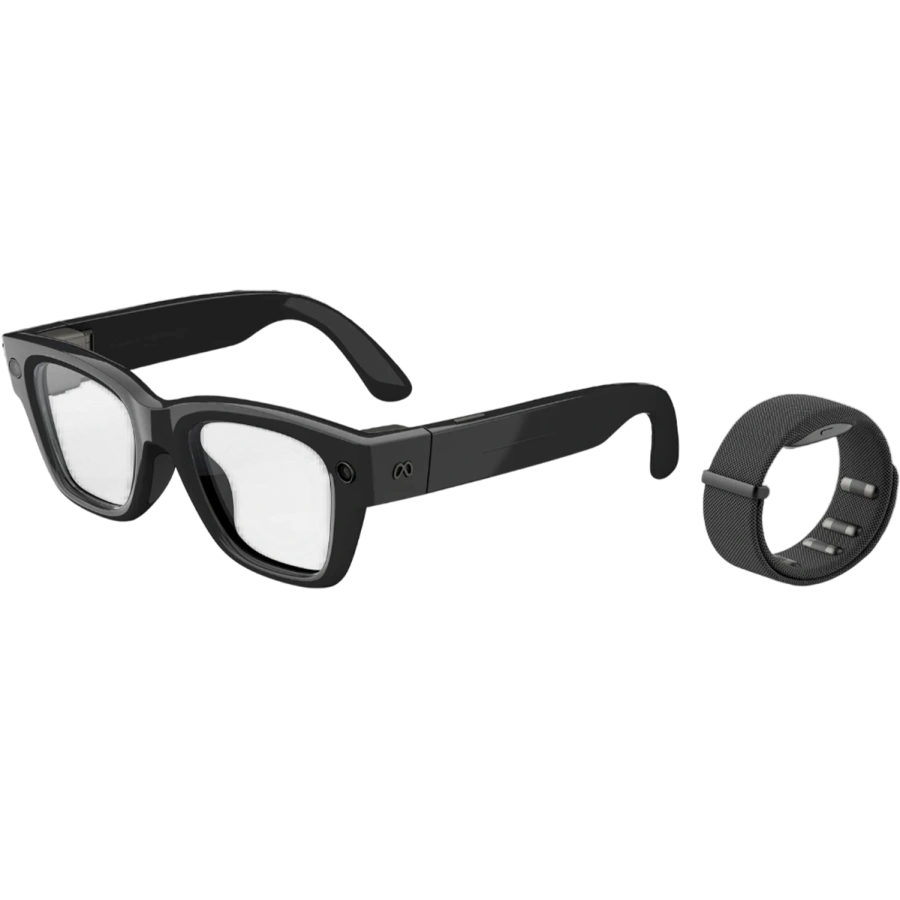 Смарт-окуляри Meta | Ray-Ban Display Glasses with Meta Neural Band - Black Frame / Clear to Grey Transitions Lenses