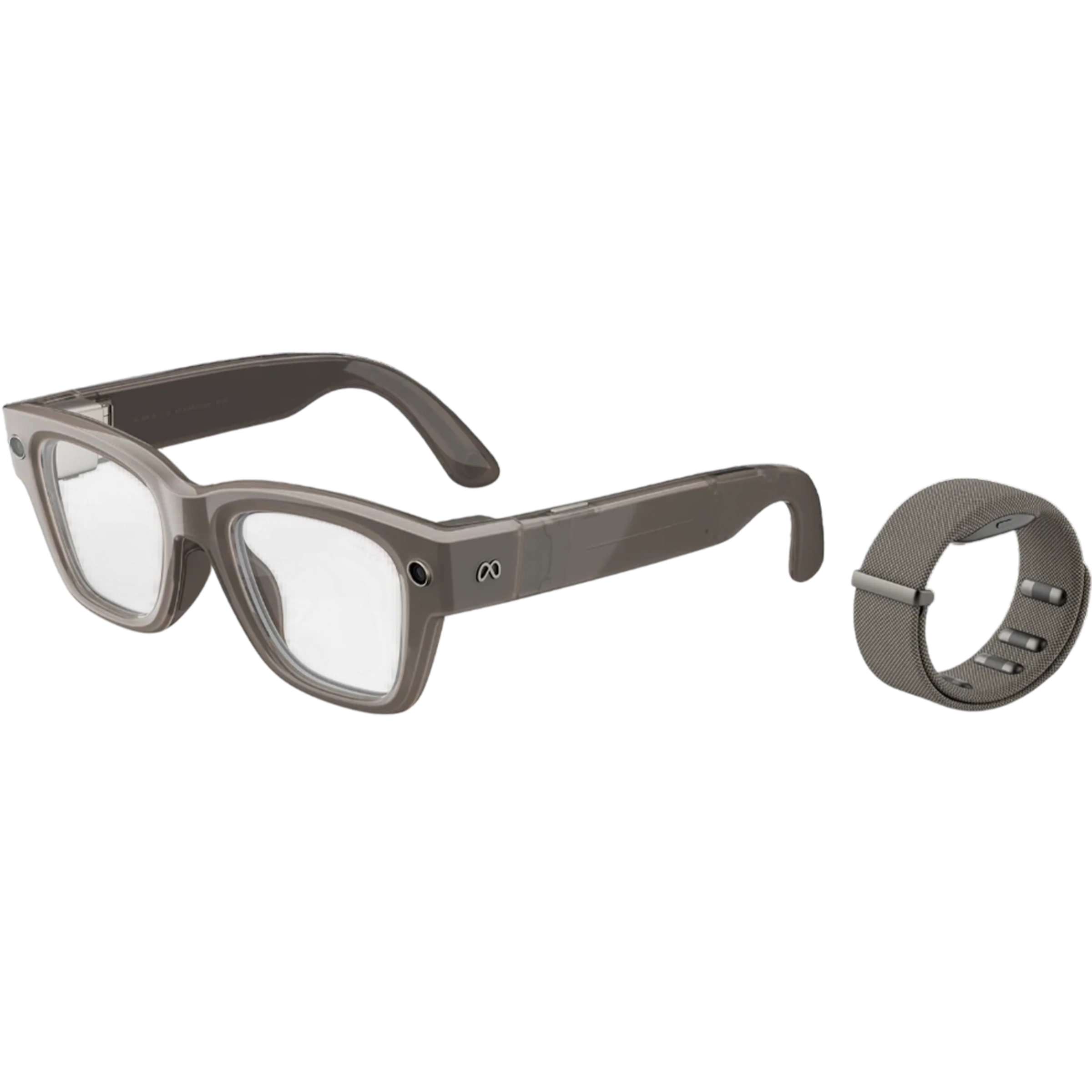 Смарт-окуляри Meta | Ray-Ban Display with Meta Neural Band - Sand Frame / Clear to Grey Transitions Lenses