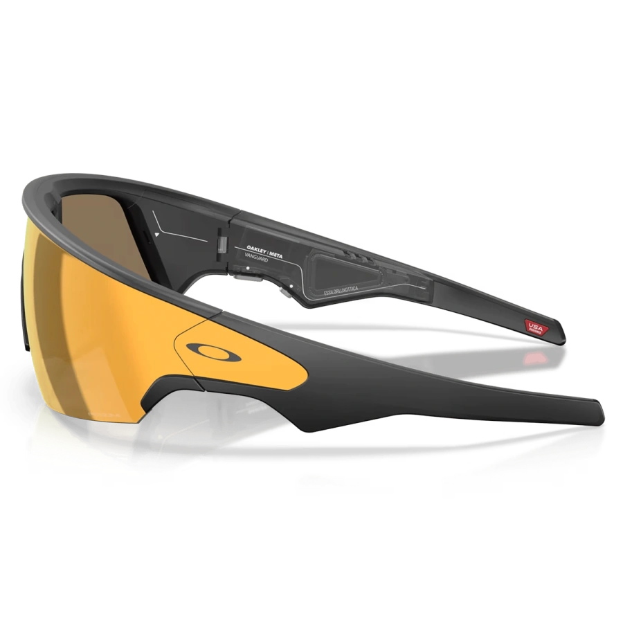 Смарт-очки Oakley | Meta Vanguard - Prizm 24k Lenses / Black Frame (OW8001-0452)