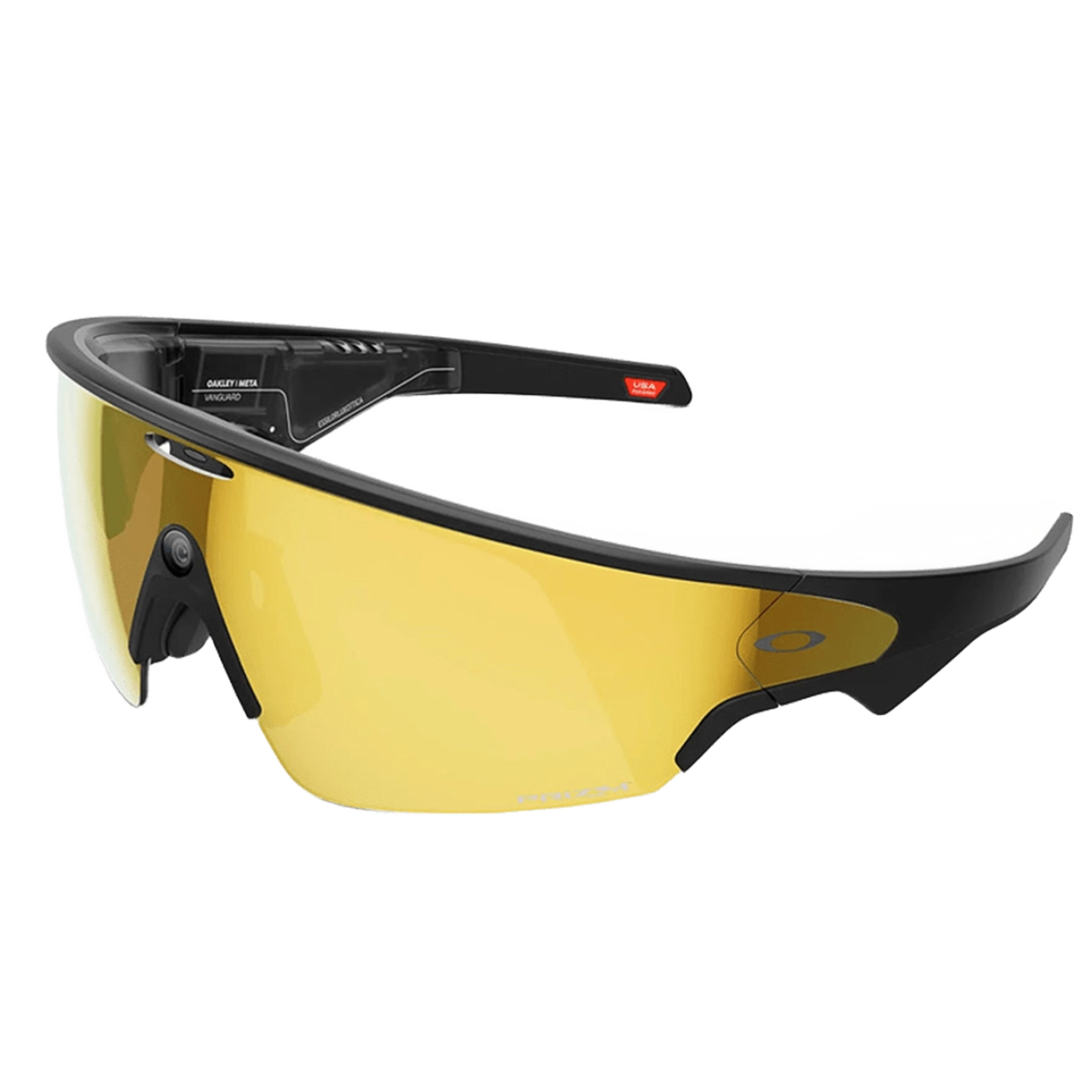 Смарт-очки Oakley | Meta Vanguard - Prizm 24k Lenses / Black Frame (OW8001-0452)