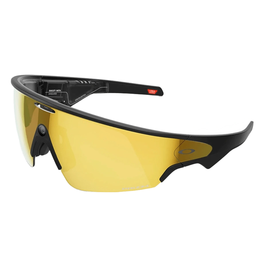 Смарт-очки Oakley | Meta Vanguard - Prizm 24k Lenses / Black Frame (OW8001-0452)