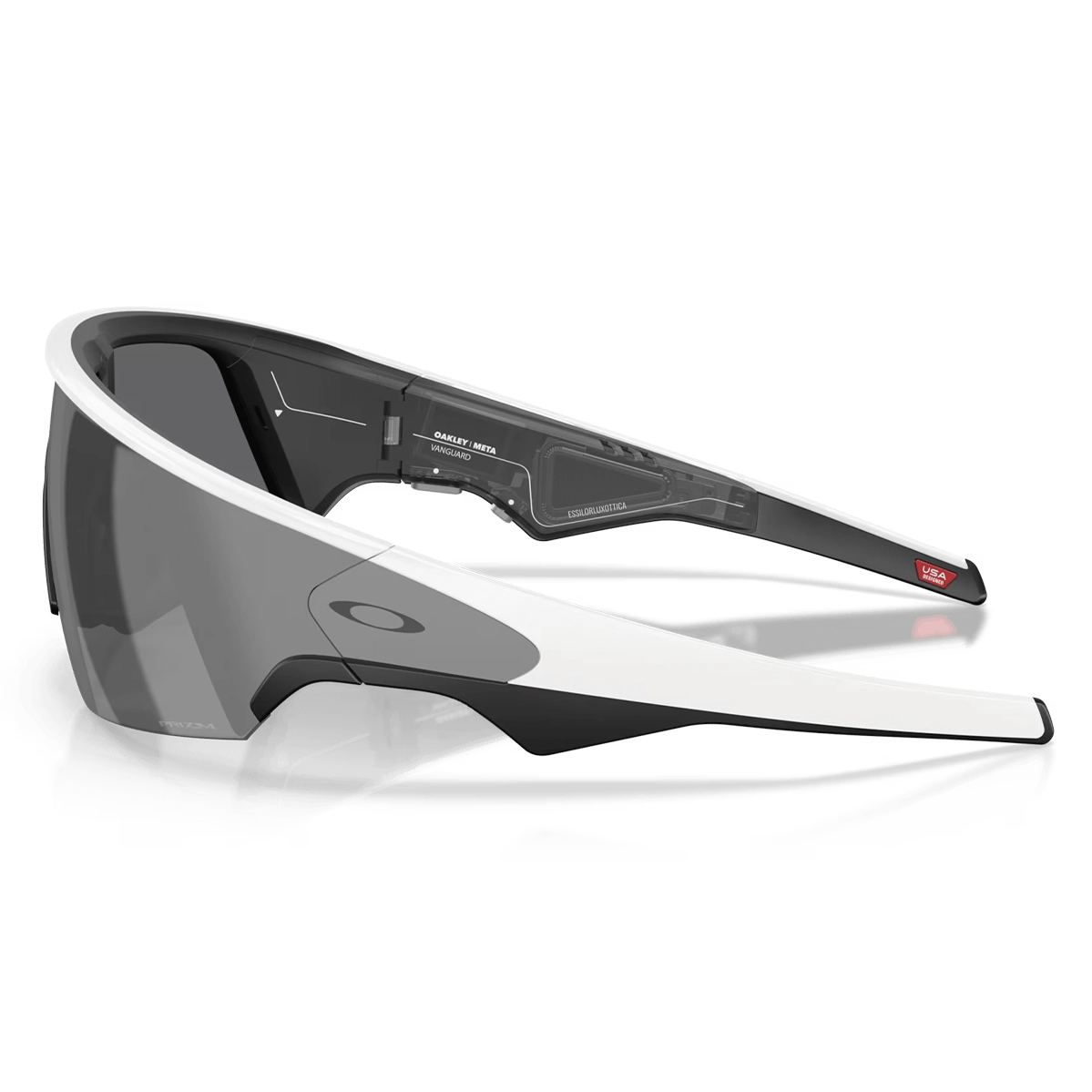Смарт-очки Oakley | Meta Vanguard - Prizm Black Lenses / White Frame (OW8001-0552)