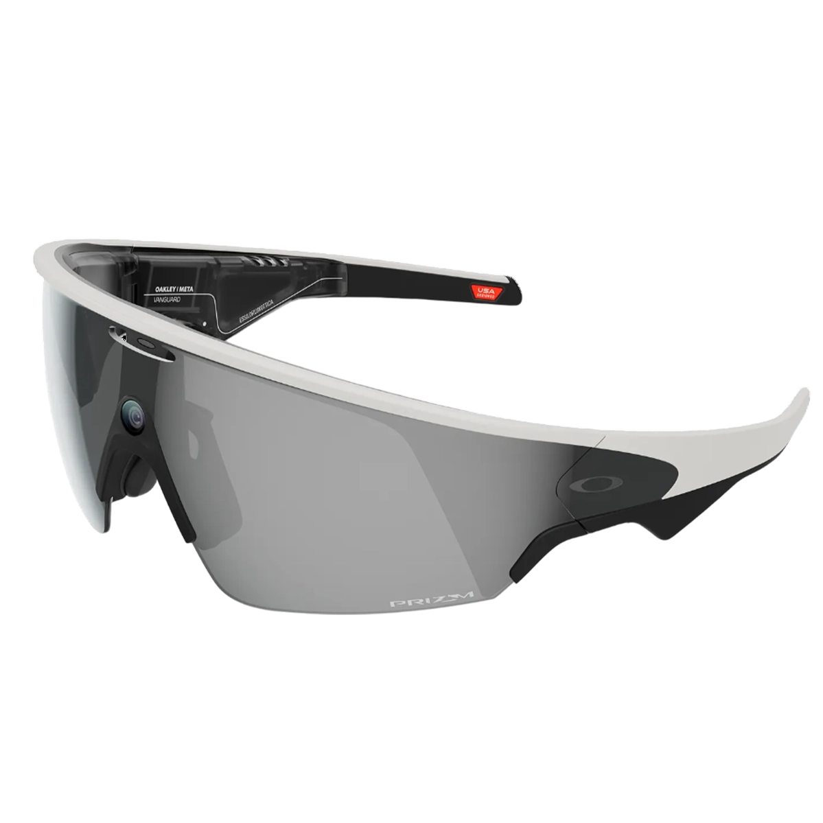 Смарт-очки Oakley | Meta Vanguard - Prizm Black Lenses / White Frame (OW8001-0552)