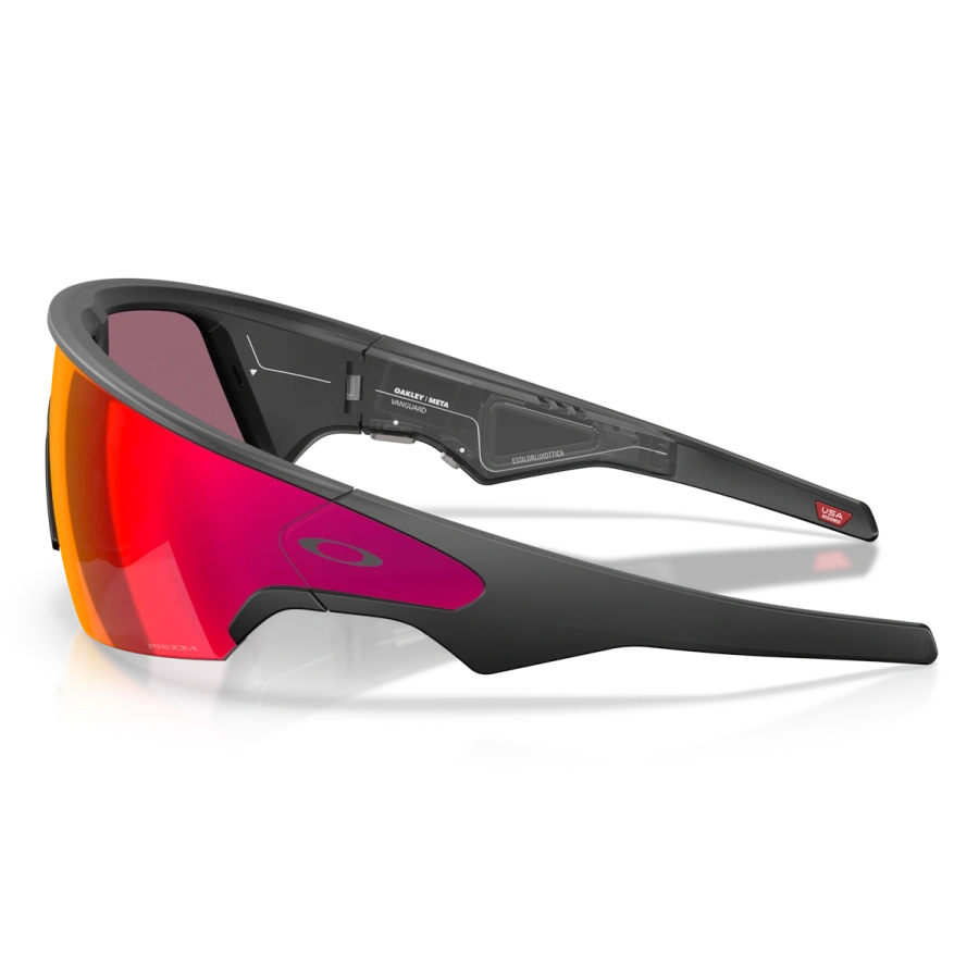 Смарт-очки Oakley | Meta Vanguard - Prizm Road Lens / Black Frame (OW8001-0152)