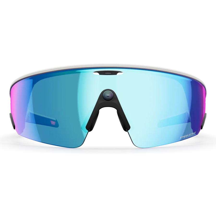Смарт-очки Oakley | Meta Vanguard - Prizm Sapphire Lens / White Frame (OW8001-0652)