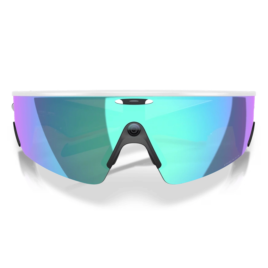 Смарт-очки Oakley | Meta Vanguard - Prizm Sapphire Lens / White Frame (OW8001-0652)