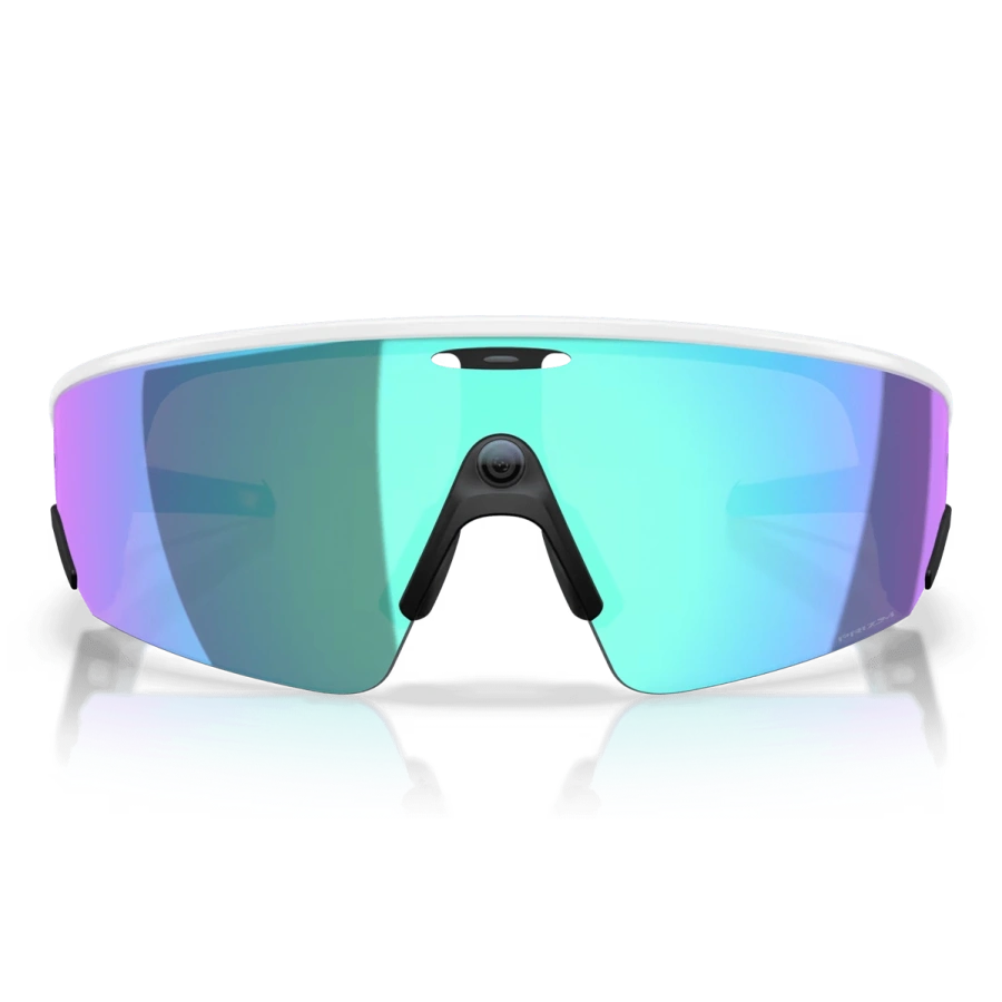 Смарт-очки Oakley | Meta Vanguard - Prizm Sapphire Lens / White Frame (OW8001-0652)