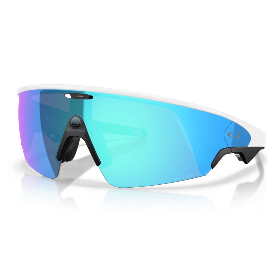 Смарт-очки Oakley | Meta Vanguard - Prizm Sapphire Lens / White Frame (OW8001-0652)