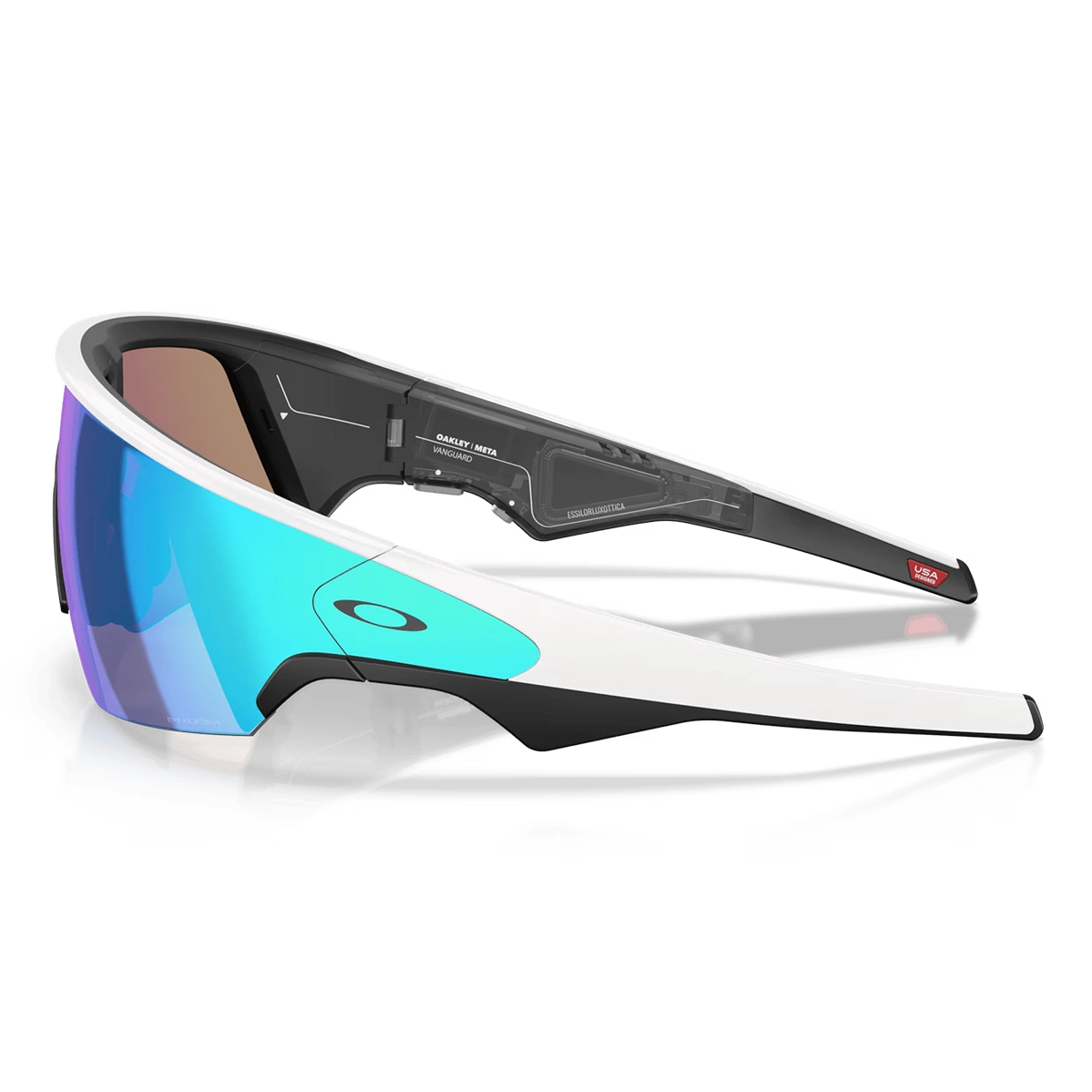 Смарт-окуляри Oakley | Meta Vanguard - Prizm Sapphire Lenses / White Frame (OW8001-0652)