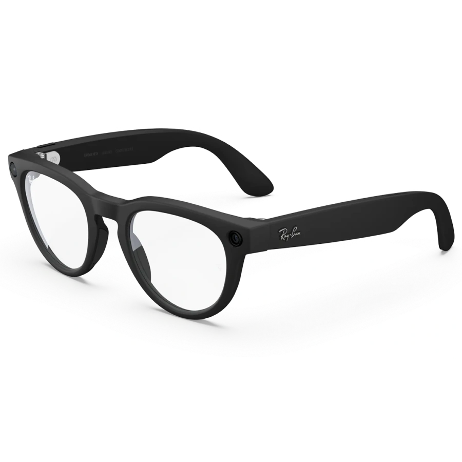 Смарт-окуляри Ray-Ban | Meta Headliner [Gen 2] Standard Matte Black Frame / Clear Lenses (RW4013 601SSB 50-23)