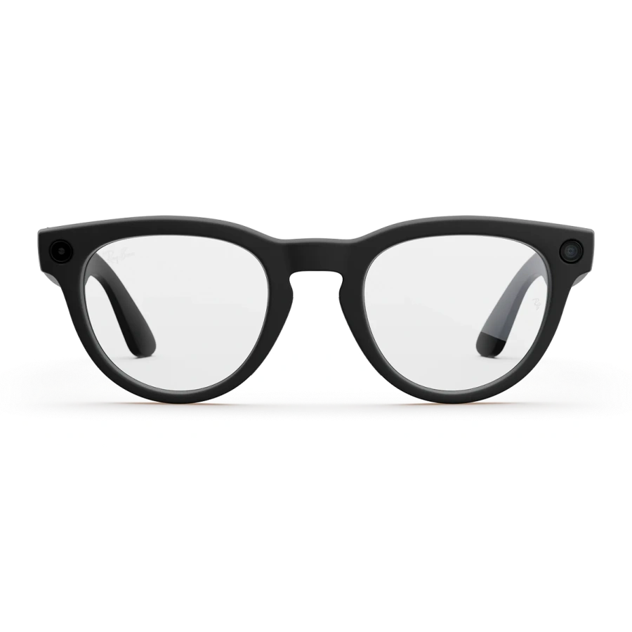 Смарт-окуляри Ray-Ban | Meta Headliner [Gen 2] Standard Matte Black Frame / Clear Lenses (RW4013 601SSB 50-23)