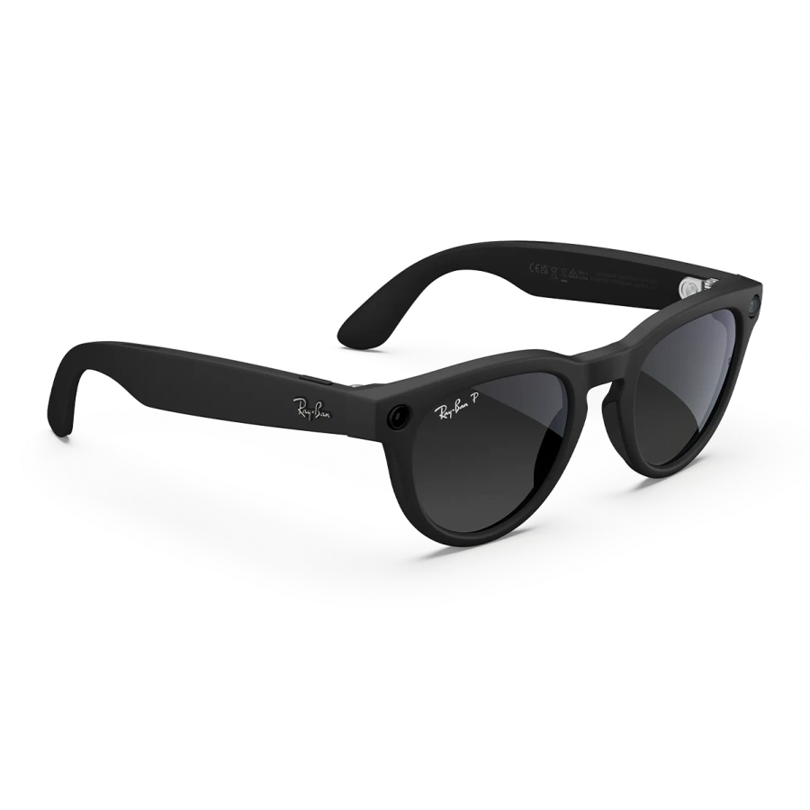 Смарт-окуляри Ray-Ban | Meta Headliner [Gen 2] Standard Matte Black Frame / Gradient Graphite Lenses (RW4013 601ST3 50-23)