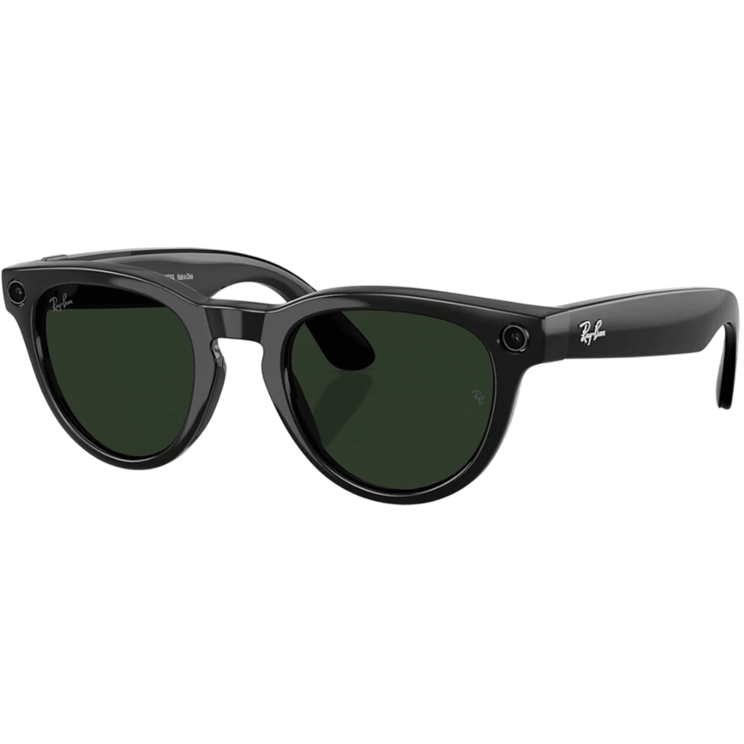 Смарт-очки Ray-Ban | Meta Headliner [Gen 2] Standard Shiny Black Frame / Clear to Graphite Green Transitions Lenses
