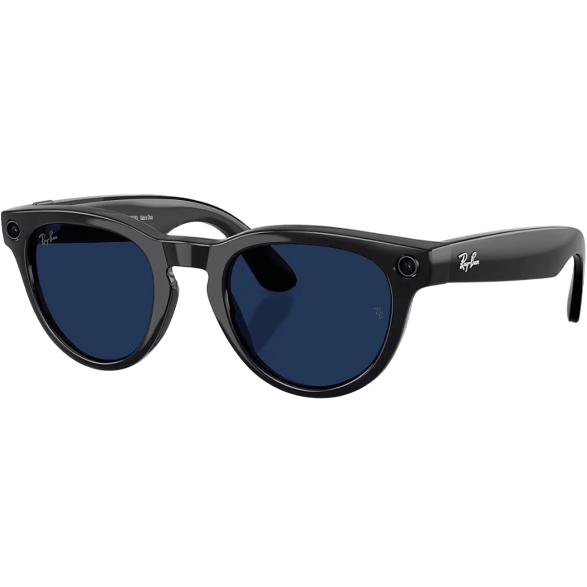 Смарт-очки Ray-Ban | Meta Headliner [Gen 2] Standard Shiny Black Frame / Clear to Sapphire Transitions Lenses (RW4013 601/MF 50-23)