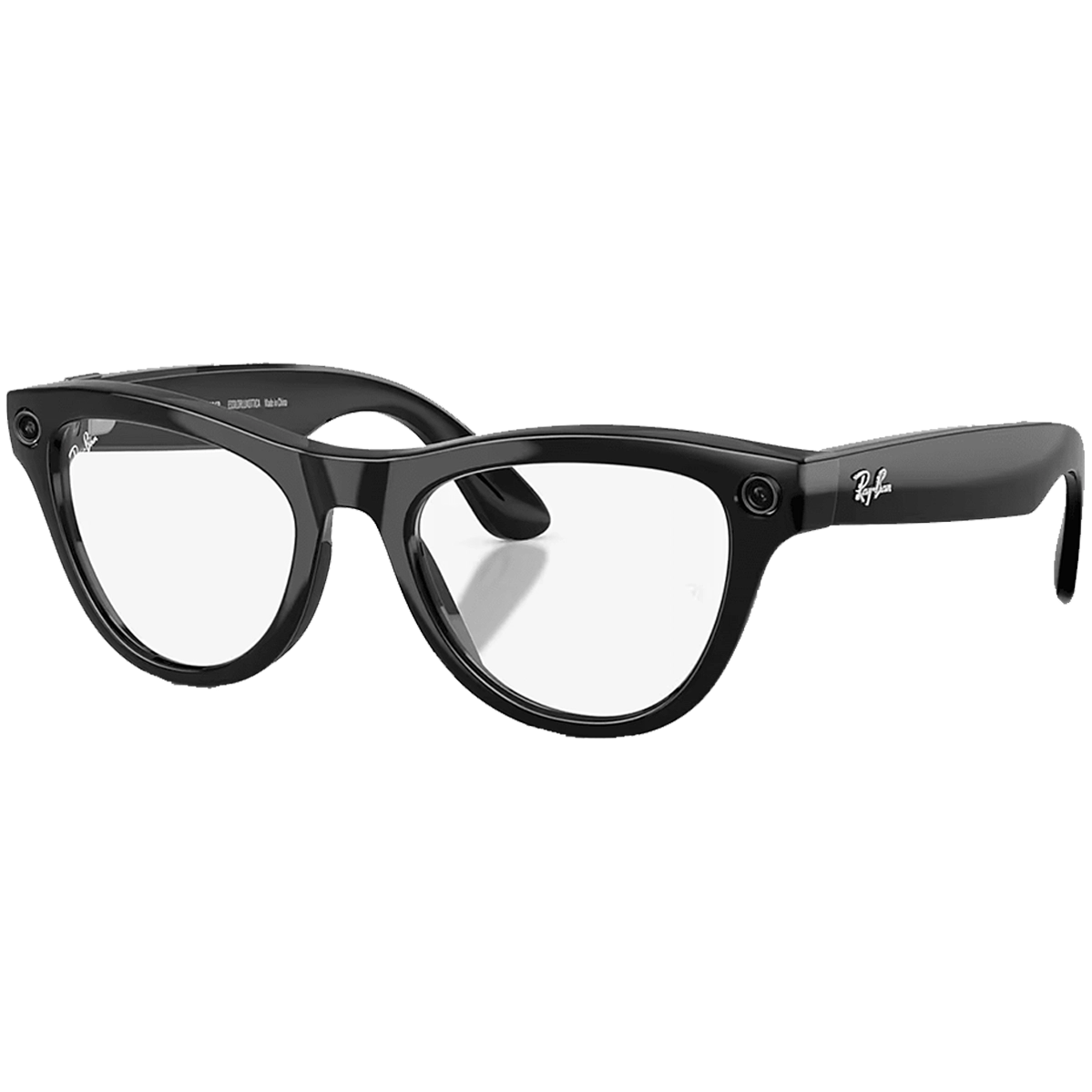 Смарт-очки Ray-Ban | Meta Skyler [Gen 2] Standard Shiny Black Frame / Clear Lenses (RW4014 601/SB 52-20)