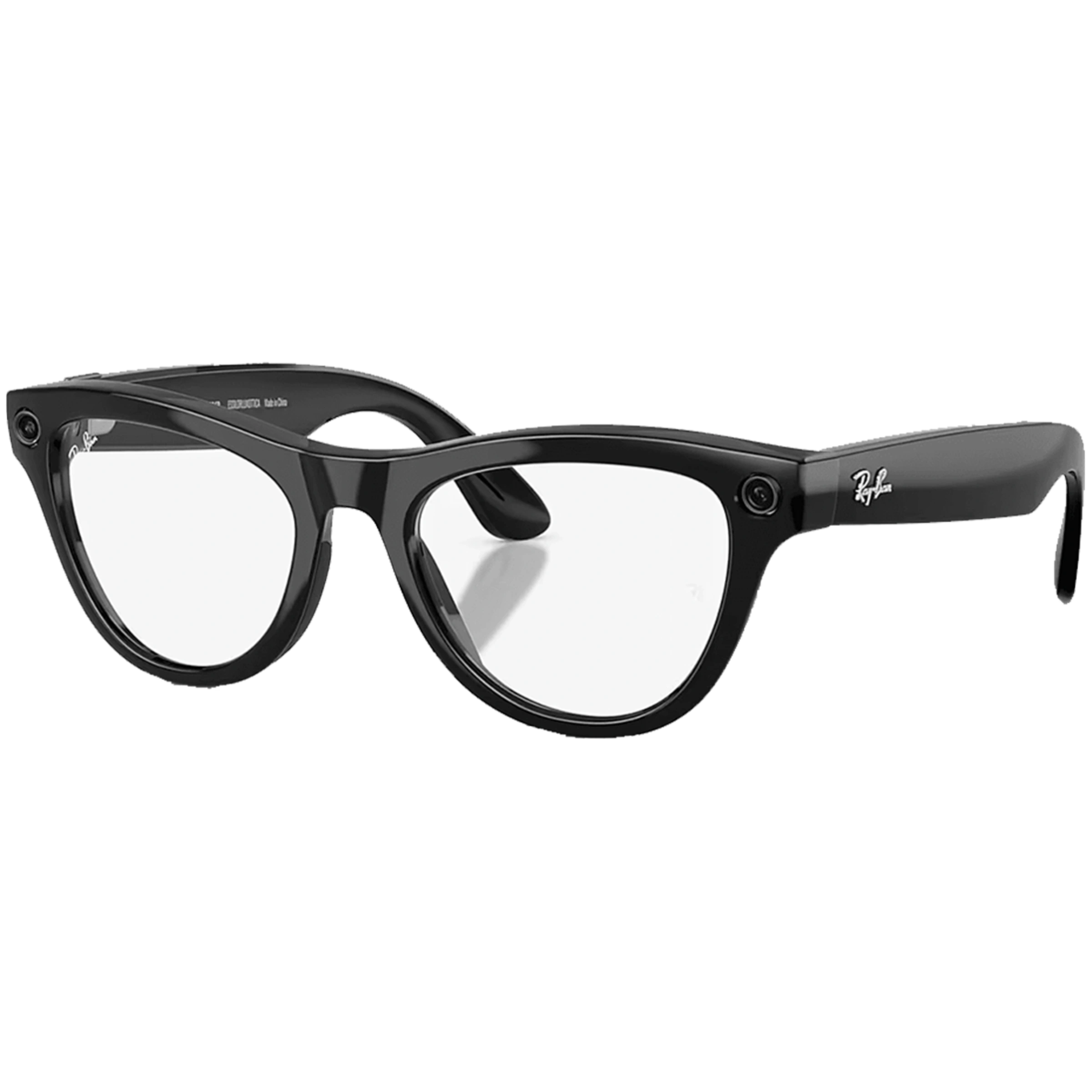 Смарт-очки Ray-Ban | Meta Skyler [Gen 2] Standard Shiny Black Frame / Clear Lenses (RW4014 601/SB 52-20)