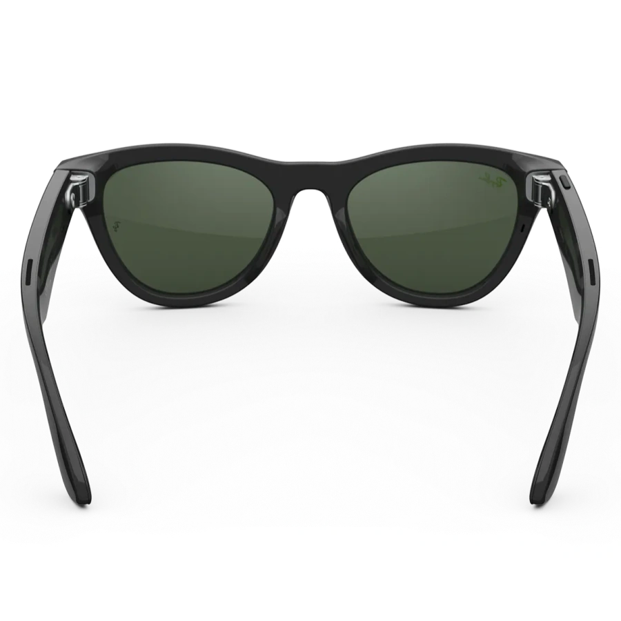 Смарт-окуляри Ray-Ban | Meta Skyler [Gen 2] Standard Shiny Black Frame / Clear to Graphite Green Transitions Lenses (RW4014 601/1M 52-20)