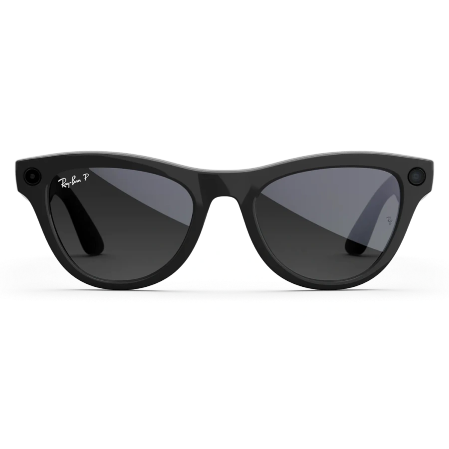 Смарт-окуляри Ray-Ban | Meta Skyler [Gen 2] Standard Shiny Black Frame / Gradient Graphite Lenses (RW4014 601/T3 52-20)