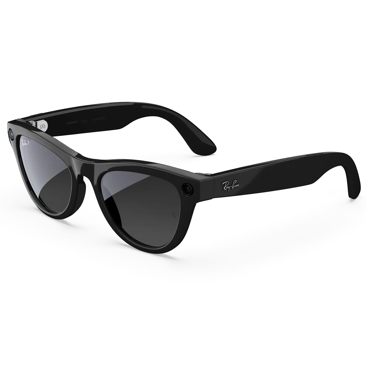 Смарт-очки Ray-Ban | Meta Skyler [Gen 2] Standard Shiny Black Frame / Gradient Graphite Lenses (RW4014 601/T3 52-20)