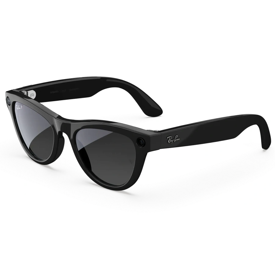 Смарт-окуляри Ray-Ban | Meta Skyler [Gen 2] Standard Shiny Black Frame / Gradient Graphite Lenses (RW4014 601/T3 52-20)