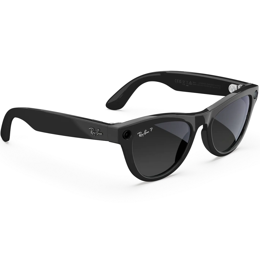 Смарт-окуляри Ray-Ban | Meta Skyler [Gen 2] Standard Shiny Black Frame / Gradient Graphite Lenses (RW4014 601/T3 52-20)