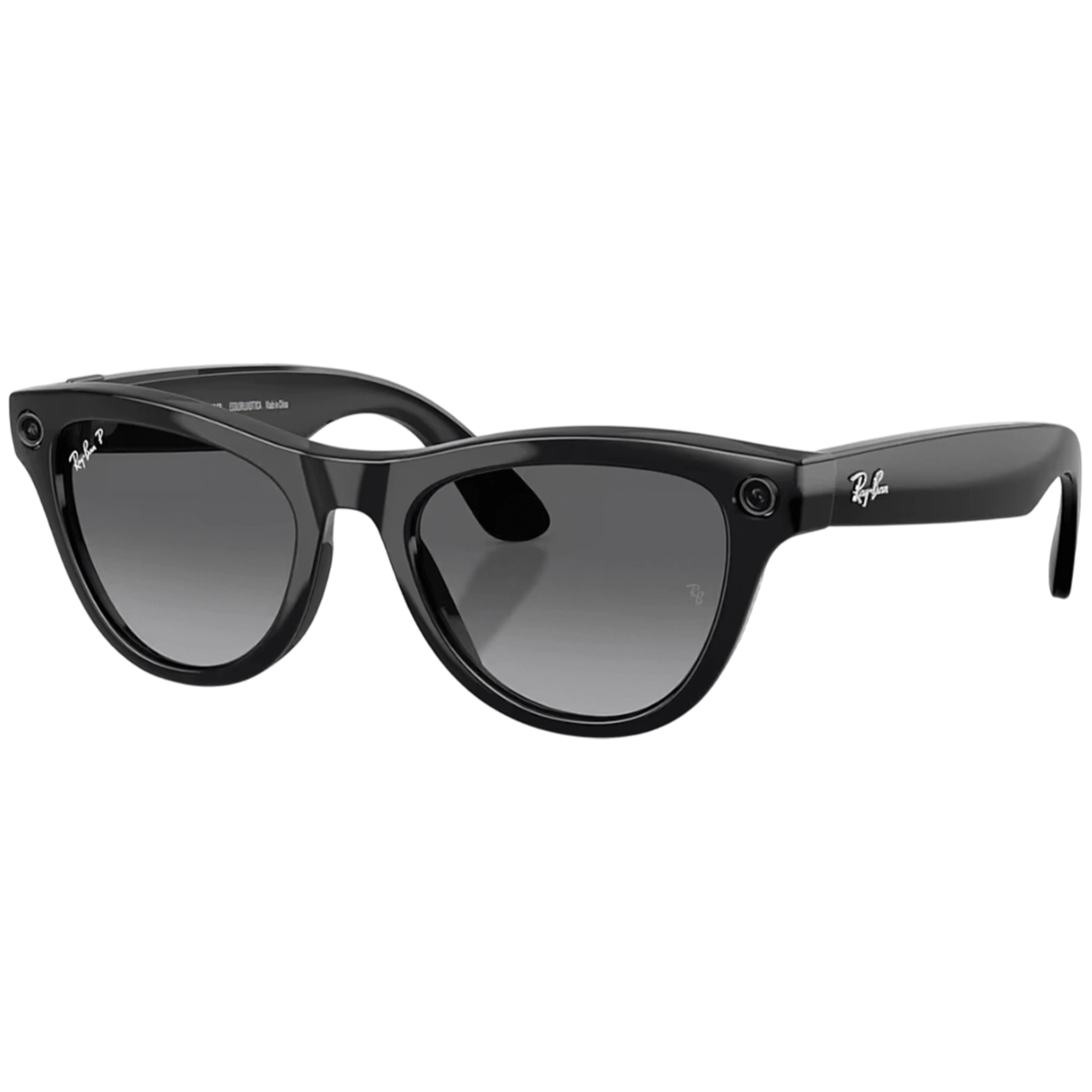 Смарт-очки Ray-Ban | Meta Skyler [Gen 2] Standard Shiny Black Frame / Gradient Graphite Lenses (RW4014 601/T3 52-20)