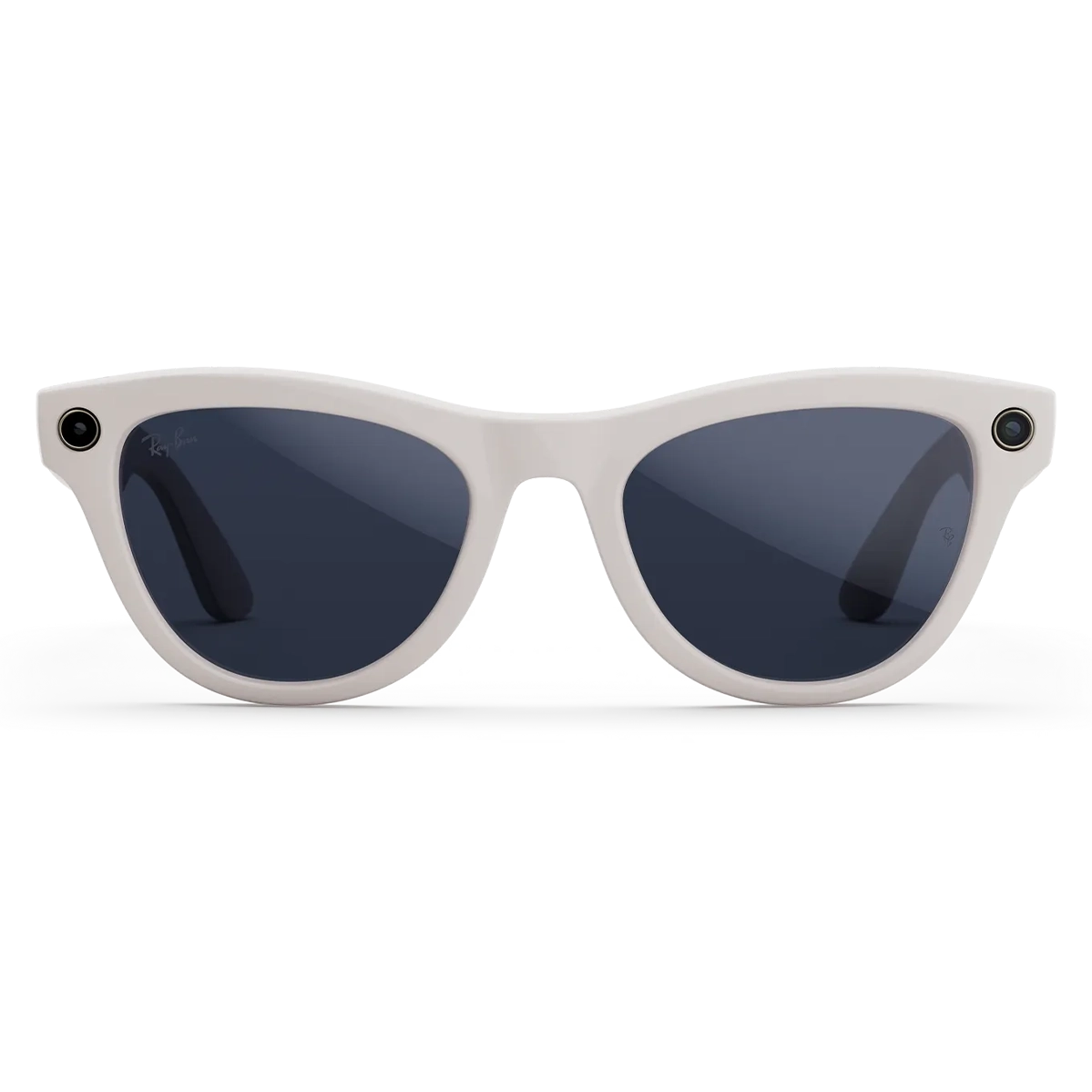 Смарт-очки Ray-Ban | Meta Skyler [Gen 2] Standard Shiny Chalky Gray Frame / Clear to Sapphire Transitions Lenses (RW4014 6700MF 52-20)