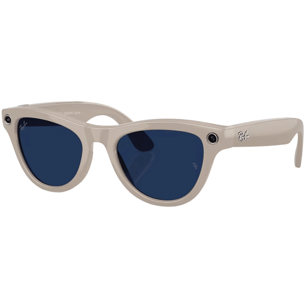 Смарт-очки Ray-Ban | Meta Skyler [Gen 2] Standard Shiny Chalky Gray Frame / Clear to Sapphire Transitions Lenses (RW4014 6700MF 52-20)
