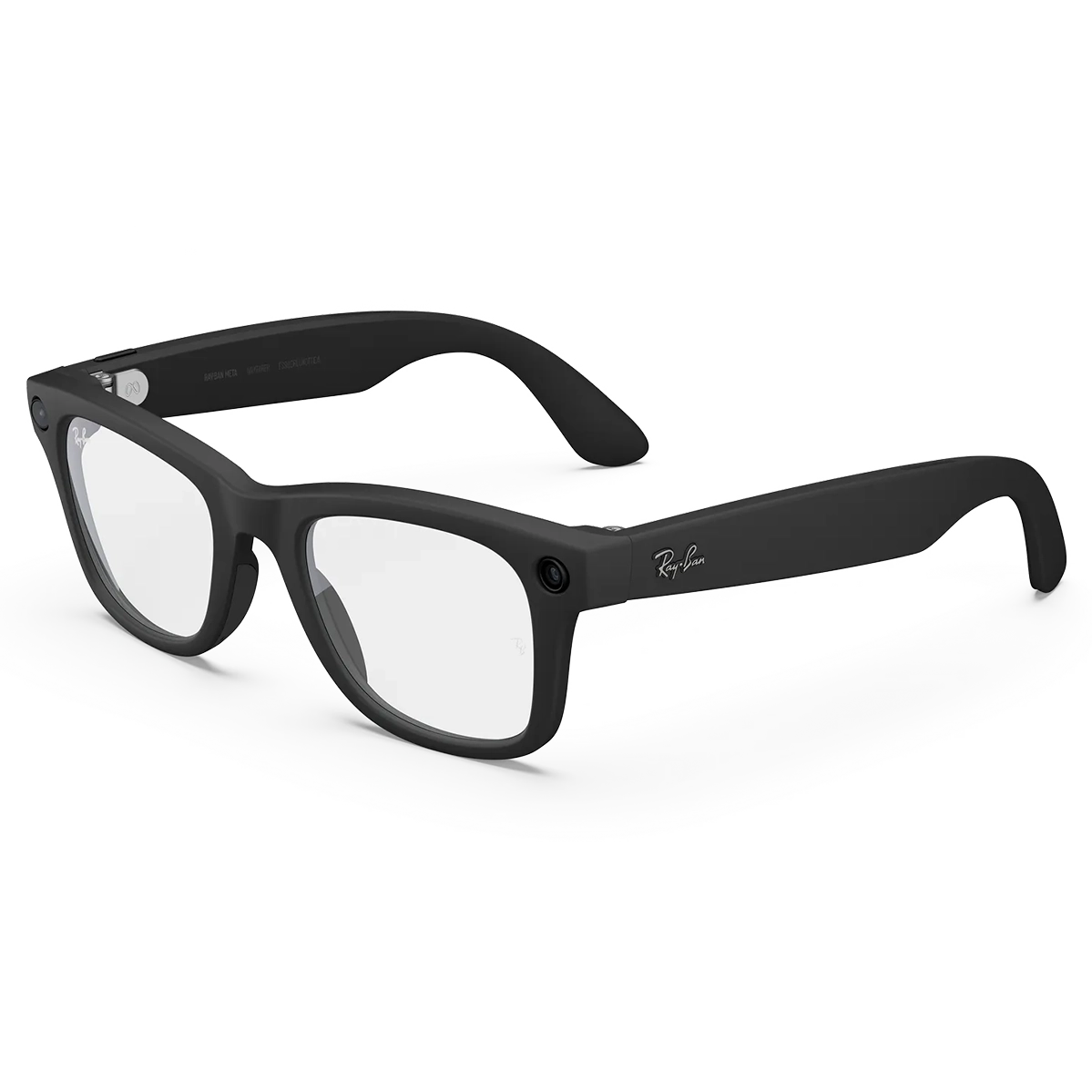 Смарт-окуляри Ray-Ban | Meta Wayfarer [Gen 2] Large Matte Black Frame / Clear Lenses (RW4012 601SSB 53-22)