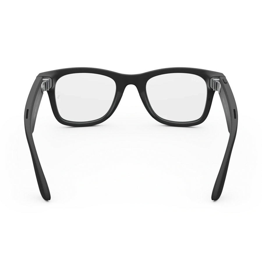 Смарт-очки Ray-Ban | Meta Wayfarer [Gen 2] Large Matte Black Frame / Clear Lenses (RW4012 601SSB 53-22)
