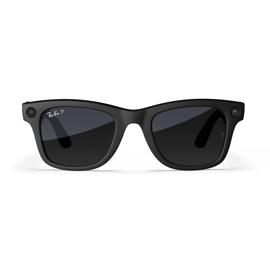 Смарт-очки Ray-Ban | Meta Wayfarer [Gen 2] Large Matte Black Frame / Gradient Graphite Lenses (RW4012 601ST3 53-22)
