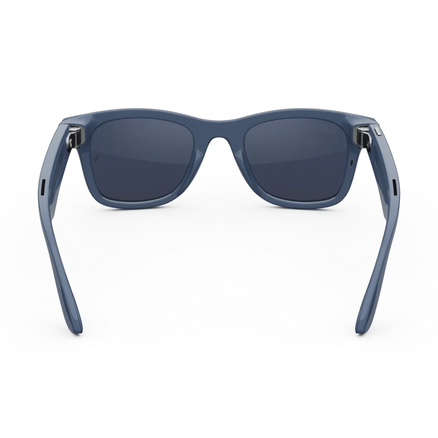 Смарт-очки Ray-Ban | Meta Wayfarer [Gen 2] Large Shiny Cosmic Blue Frame / Clear to Sapphire Transitions Lenses