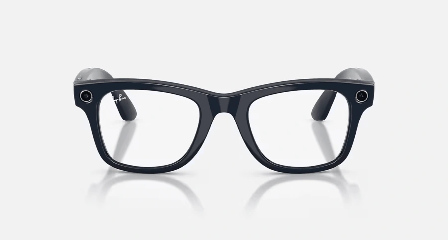 Смарт-очки Ray-Ban | Meta Wayfarer [Gen 2] Large Shiny Cosmic Blue Frame / Clear to Sapphire Transitions Lenses